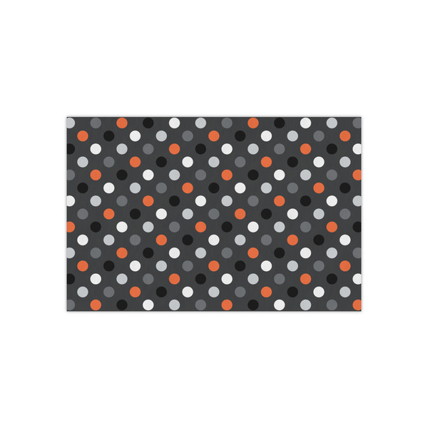Custom Gray Dots Small Tissue Papers Sheets - Lightweight