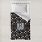 Gray Dots Toddler Duvet Cover w/ Name and Initial