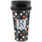 Gray Dots Acrylic Travel Mug without Handle (Personalized)