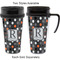 Gray Dots Travel Mugs - with & without Handle