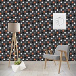Gray Dots Wallpaper & Surface Covering