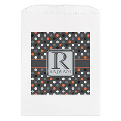 Gray Dots Treat Bag (Personalized)