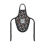 Gray Dots Bottle Apron (Personalized)