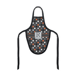 Gray Dots Bottle Apron (Personalized)