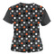 Gray Dots Women's T-shirt Back
