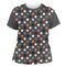 Gray Dots Women's Crew T-Shirt