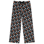Gray Dots Womens Pajama Pants