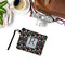 Gray Dots Wristlet ID Cases - LIFESTYLE