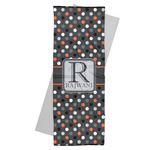 Gray Dots Yoga Mat Towel (Personalized)
