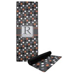 Gray Dots Yoga Mat (Personalized)