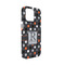 Gray Dots iPhone Case - Plastic - iPhone 13 Mini (Personalized)