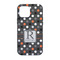 Gray Dots iPhone 13 Pro Tough Case - Back