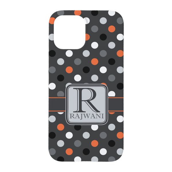 Gray Dots iPhone 15 Case - Back