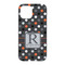 Gray Dots iPhone 15 Pro Case - Back