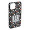 Gray Dots iPhone 15 Pro Max Case - Angle