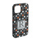 Gray Dots iPhone 15 Pro Tough Case - Angle