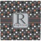 Gray Dots Ceramic Tile Hot Pad (Personalized)