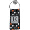 Grey Dots Hand Towel (Personalized)