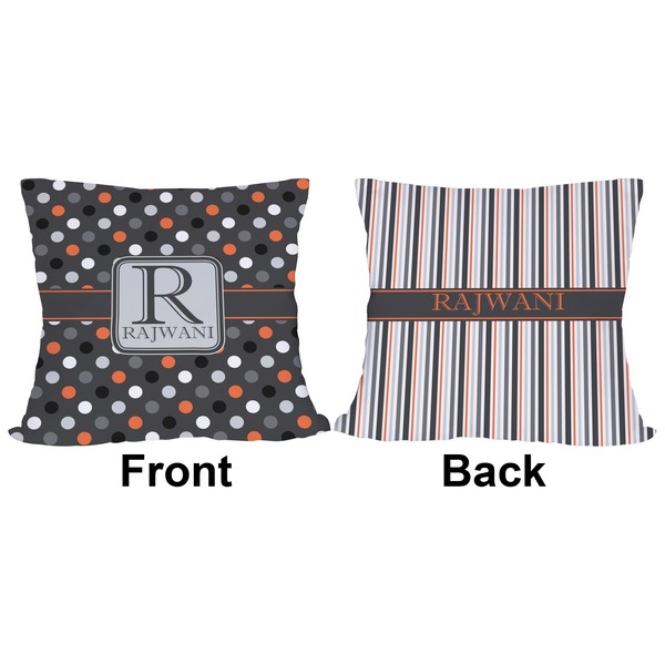 Grey Dots Outdoor Pillow - 18x18