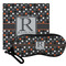 Gray Dots Eyeglass Case & Cloth (Personalized)