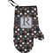 Gray Dots Oven Mitt (Personalized)