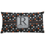 Gray Dots Pillow Case (Personalized)