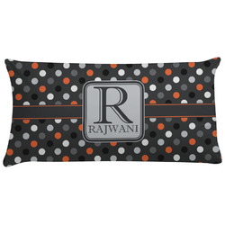 Gray Dots Pillow Case - King (Personalized)