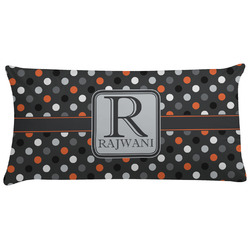 Gray Dots Pillow Case (Personalized)