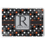 Gray Dots Serving Tray (Personalized)