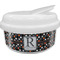 Grey Dots Snack Container (Personalized)