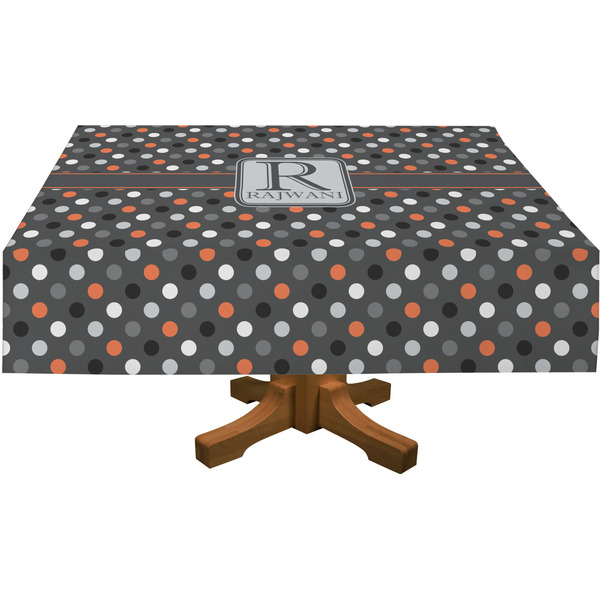 Grey Dots Tablecloths (Personalized)