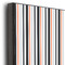 Gray Stripes 11x14 Wood Print - Closeup