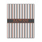 Gray Stripes Wood Print - 11x14 (Personalized)