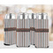 Gray Stripes 12oz Tall Can Sleeve - Set of 4 - LIFESTYLE