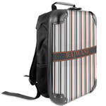 Gray Stripes Kids Hard Shell Backpack (Personalized)