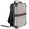 Gray Stripes 13" Hard Shell Backpacks - ANGLE VIEW