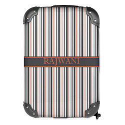 Gray Stripes Kids Hard Shell Backpack (Personalized)