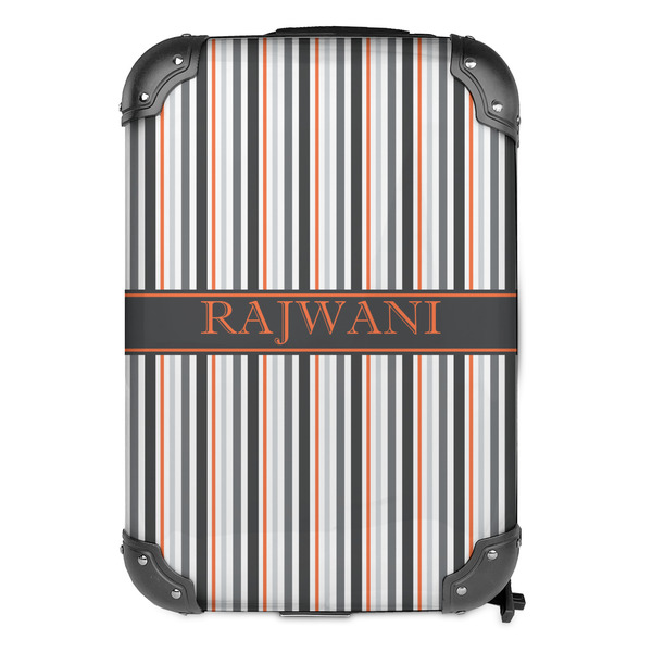 Gray Stripes 13" Hard Shell Backpacks - FRONT