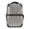 Gray Stripes 15" Hard Shell Backpack (Personalized)