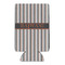 Gray Stripes 16oz Can Sleeve - FRONT (flat)
