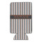 Gray Stripes 16oz Can Sleeve - Set of 4 - FRONT