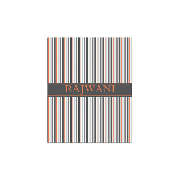 Custom Gray Stripes Posters - Matte - 16x20 (Personalized)
