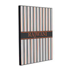Gray Stripes Wood Prints (Personalized)