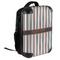 Gray Stripes 18" Hard Shell Backpacks - ANGLED VIEW