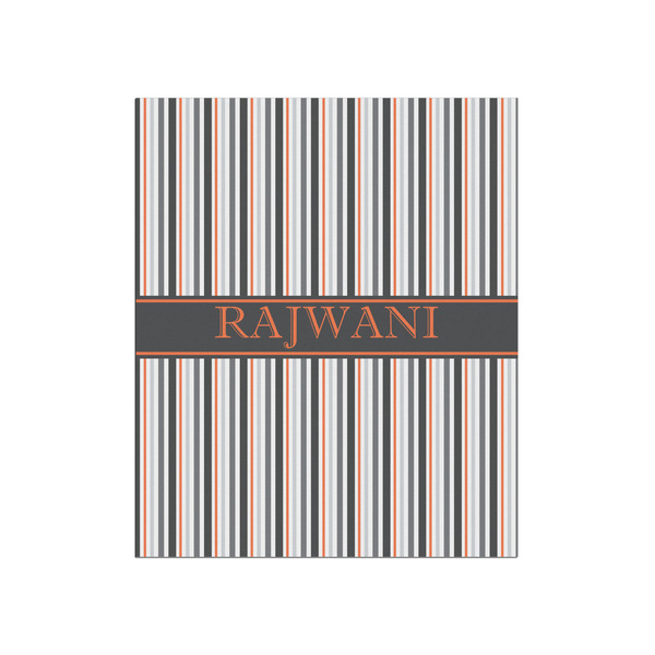 Custom Gray Stripes Poster - Matte - 20x24 (Personalized)