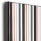 Gray Stripes 20x24 Wood Print - Closeup