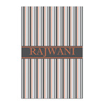 Gray Stripes Posters - Matte - 20x30 (Personalized)