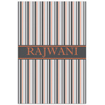 Gray Stripes Poster - Matte - 24x36 (Personalized)