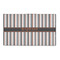 Gray Stripes 3'x5' Patio Rug - Front/Main