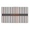 Gray Stripes 3' x 5' Patio Rug (Personalized)